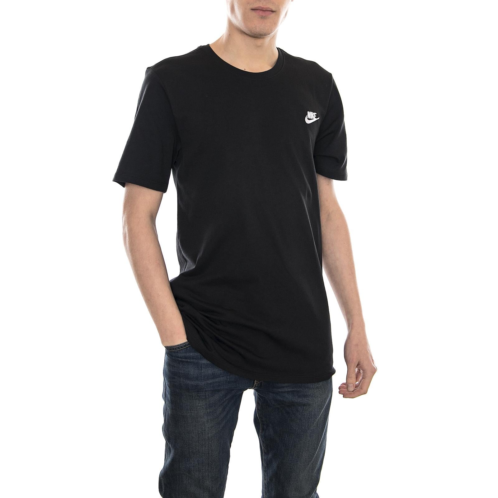 Sportswear T-Shirt BLACK/WHITE 827021-011  NIKE 