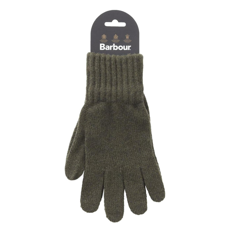 Lambswool Gloves Olive - Guanti Verdi MGL0006-OL91-FW23  BARBOUR 