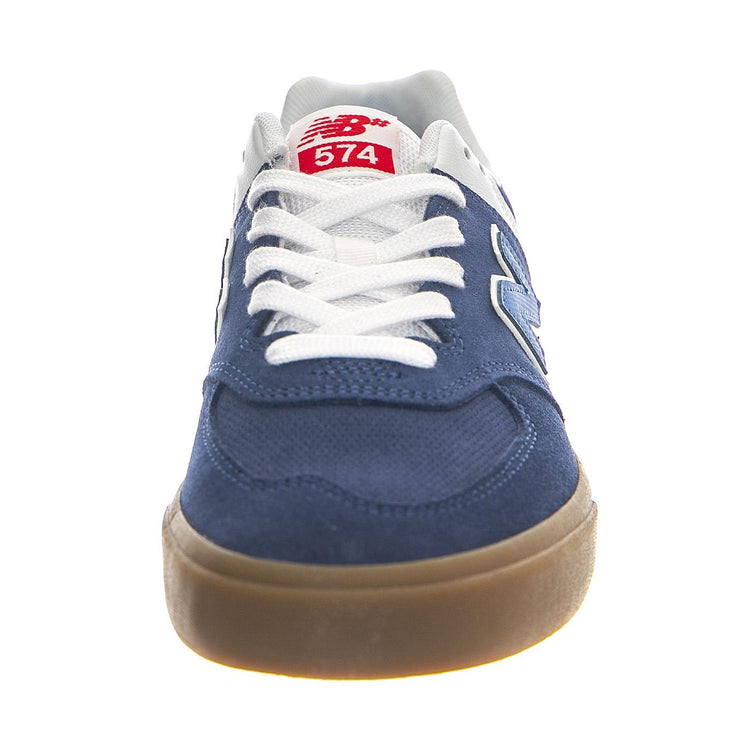 Numeric Skateboarding NB Navy Leather / Textile - Scarpe Profilo Basso Uomo Blu NM574VBY  NEW BALANCE 