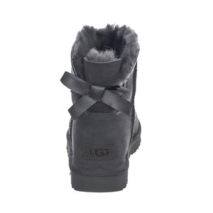 Mini Bailey Bow II - Grey - Stivaletti alla Caviglia Donna Grigi UGSBLBOWMGY1016501W  UGG 