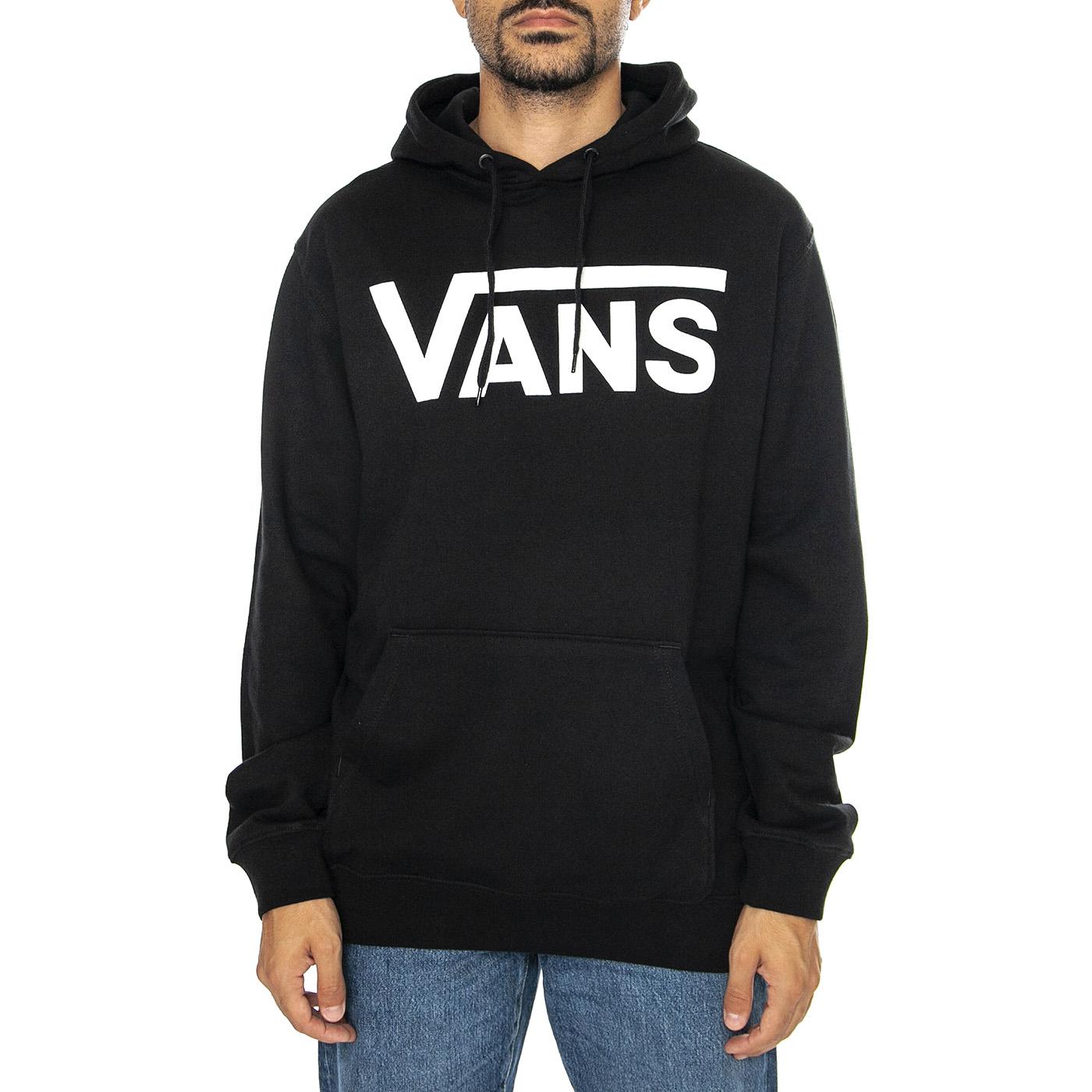 Vans Classic Pullover Black - Felpa con Cappuccio Uomo Nera VN000HNXBLK1  VANS 