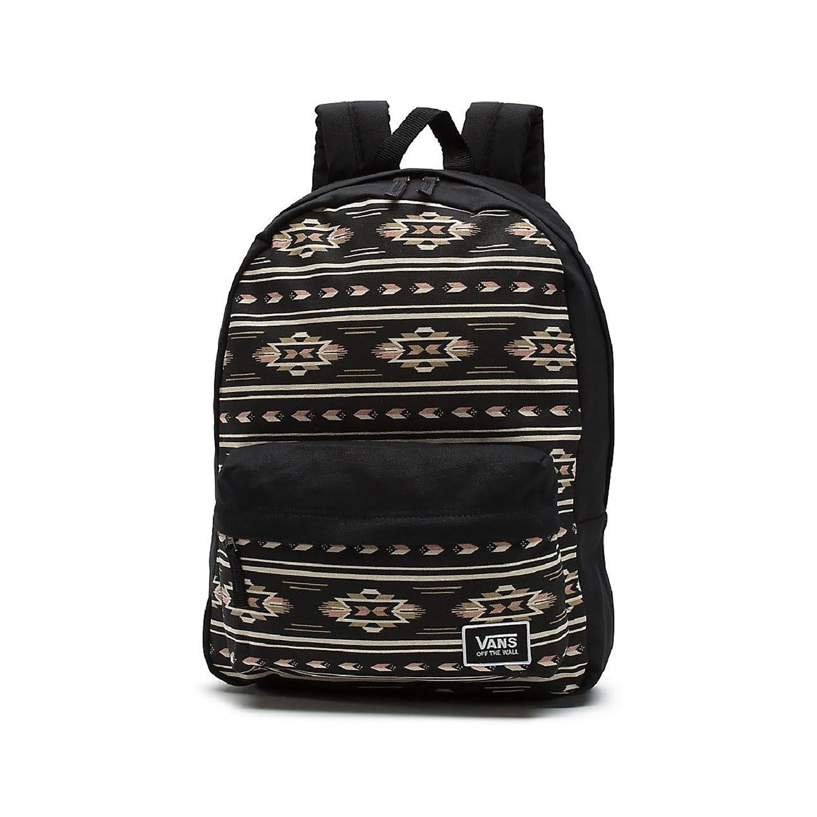 WM Realm Classic Backpack Mahogany Rose black/pink VA34G7QIZ  VANS 