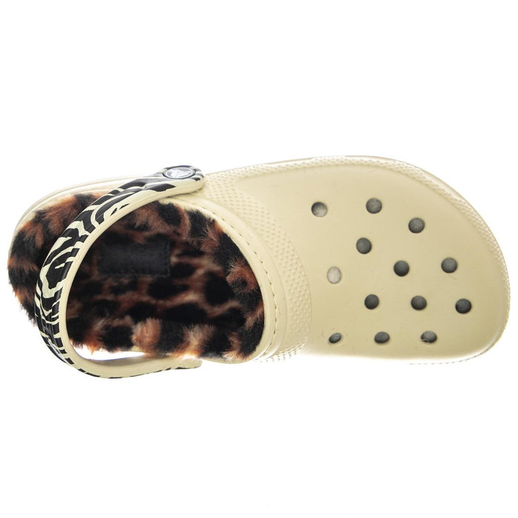 Classic Lined Animal Remix Clog W Bone / Multi Animal - Sandali Donna Beige / Multi CR.207842-BOMA  CROCS 