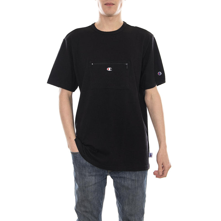 BEAMS X CHAMPION Crewneck T-Shirt Black 211877-NBK  CHAMPION 