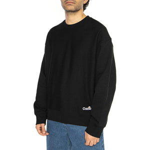 Label Script Sweat Black - Felpa Girocollo Uomo Nera I034429.89XX  CARHARTT WIP 