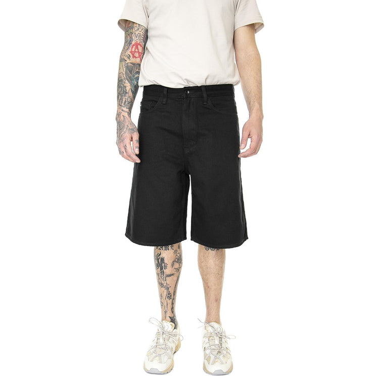 Covina 5-Pocket Baggy Denim Short Washed Black - Bermuda Uomo Neri VN0007XEEMQ1  VANS 