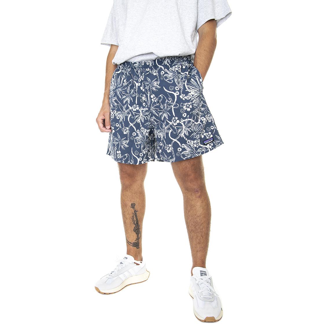 M's Baggies Shorts - 5 in. Dirt Bags: Stone Blue - Bermuda Uomo Multicolore 57022-DIBE  PATAGONIA 