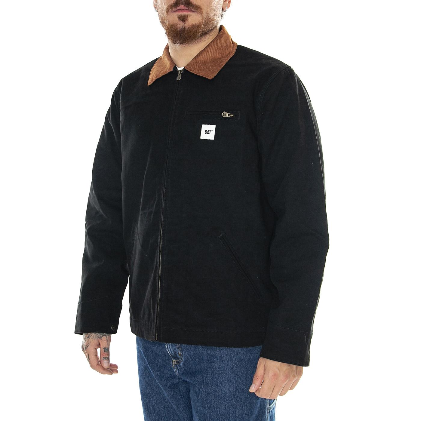 Peoria Jacket Black - Giacca Invernale Uomo Nera 6040055-10158  CAT 