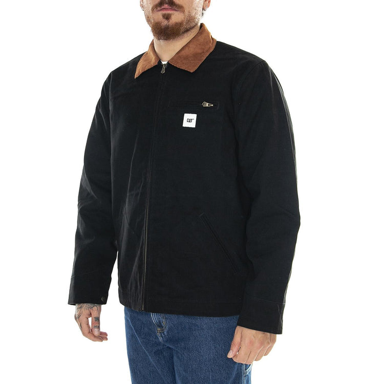 Peoria Jacket Black - Giacca Invernale Uomo Nera 6040055-10158  CAT 
