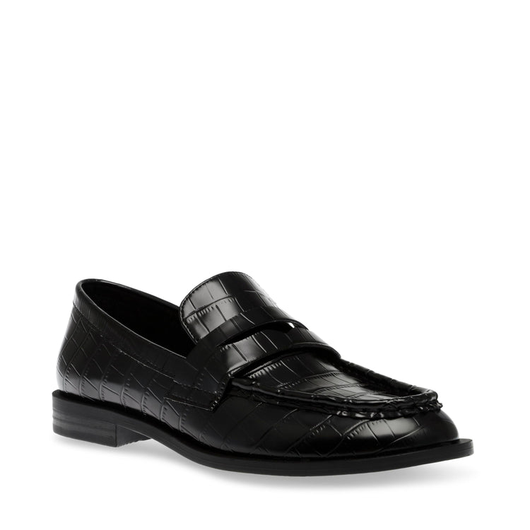 HARLEM BLK CROCO - Mocassini Donna Neri SMSHARLEM-66 . STEVE MADDEN 
