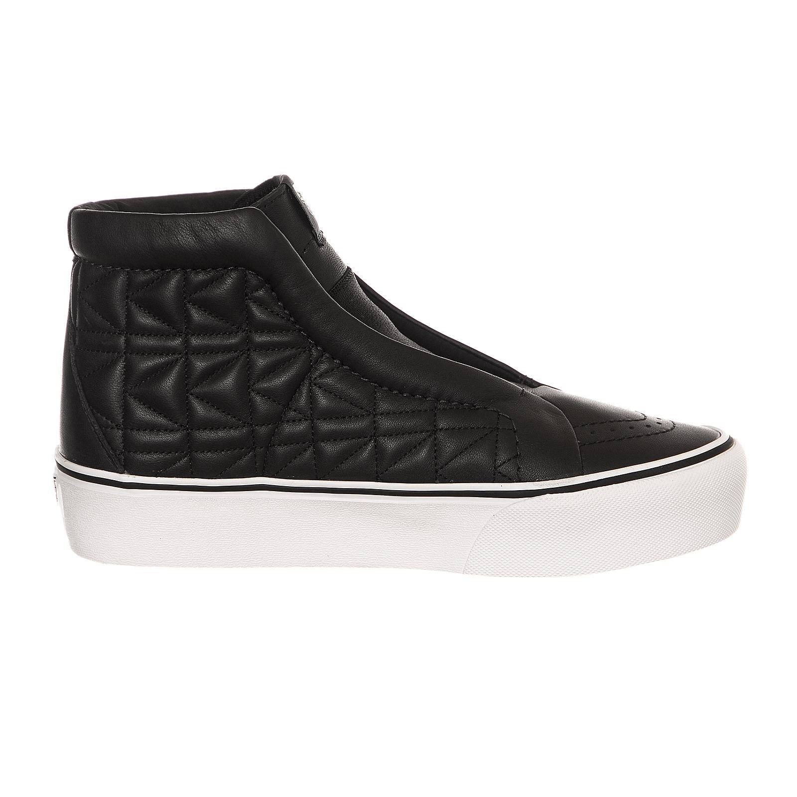 Vans X Karl Lagerfeld Sk8-Hi Platform Snekaers - Chain / K Quilt - Scarpe Alte Donna / Uomo Nere VA3DQ7OEL  VANS 