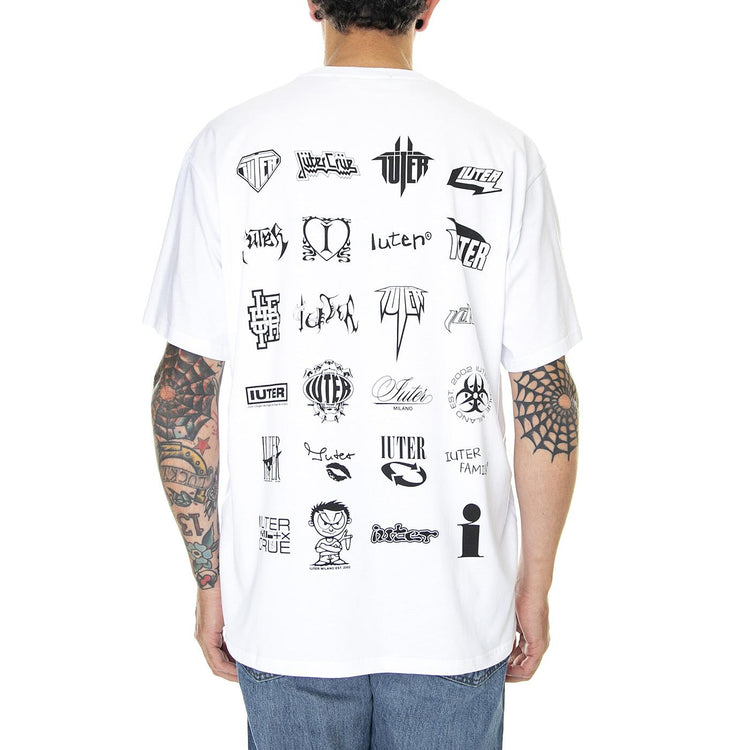 Timeless Tee White - Maglietta Girocollo Uomo Bianca 22WITS07-WHITE  IUTER 