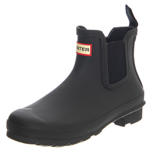 Original Chelsea Boot Black - Stivaletti Donna Neri HUSWFS2078RMA-BLK  HUNTER 