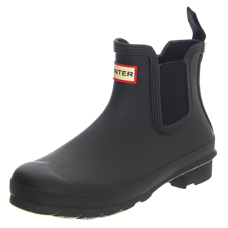 Original Chelsea Boot Black - Stivaletti Donna Neri HUSWFS2078RMA-BLK  HUNTER 