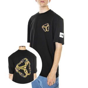 M' Graphic T-Shirt 2 - EU TNF Black - Maglietta Girocollo Uomo Nera NF0A83HQJK31  THE NORTH FACE 