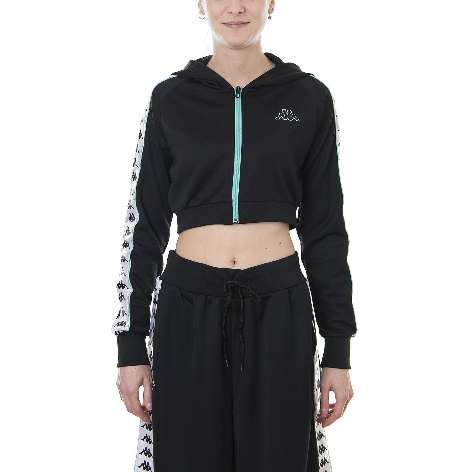 222 BANDA ARAKLI Black-White-Turquois 303WB60-A38  KAPPA 