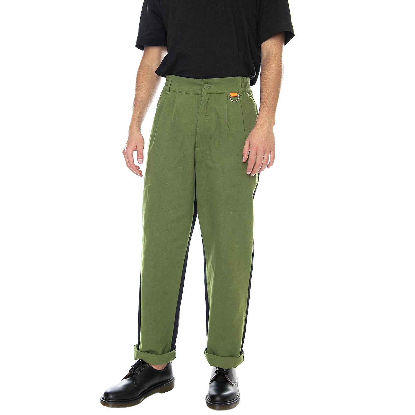  LOM60053PET-KHAKI/NAVY  LAZY OAF 