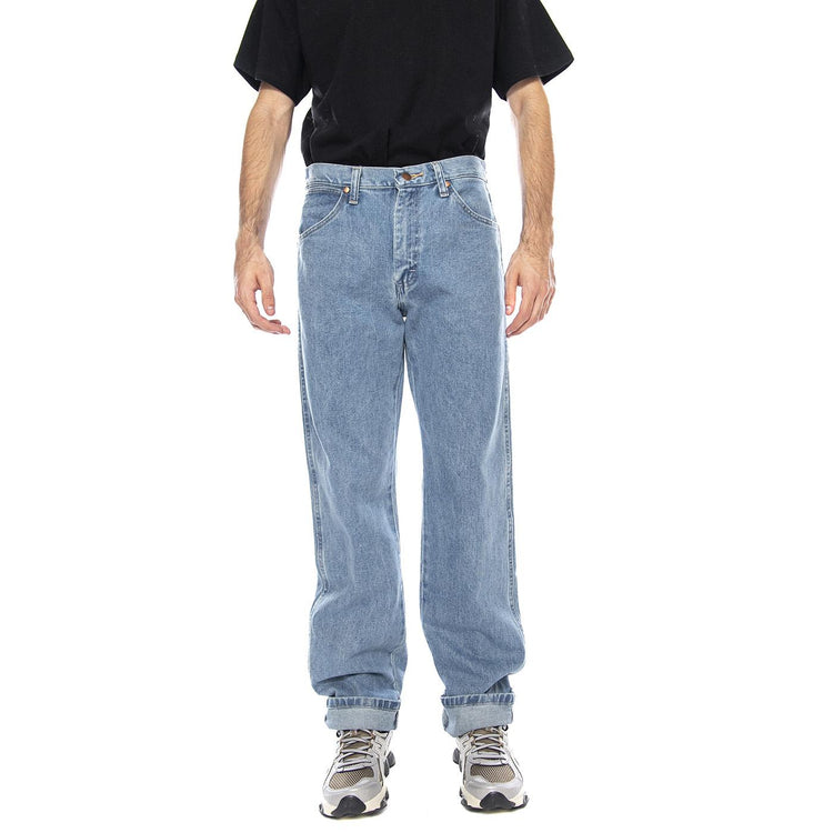 13MWZ Antique Wash Denim Jeans - Pantaloni Denim Jeans Uomo Blu 112358497  WRANGLER 