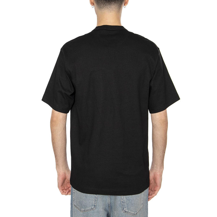 Men's SS Dome Relaxed Pocket Tee - Maglietta Girocollo Uomo Nera NF0A8C3PJK31  THE NORTH FACE 