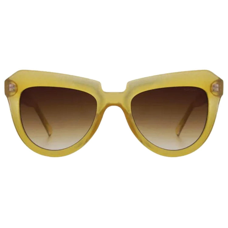 Stella Gold UV 400 Protection Yellow Sunglasses - Occhiali da Sole Gialli KOM-S2163  KOMONO 