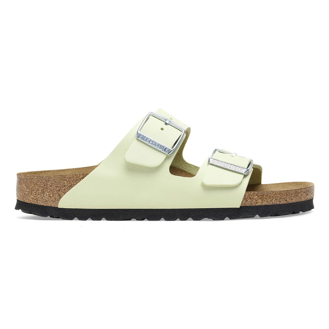 Arizona Faded Lime, Nubuck Leather - Sandali Donna Verdi 1026710  BIRKENSTOCK 