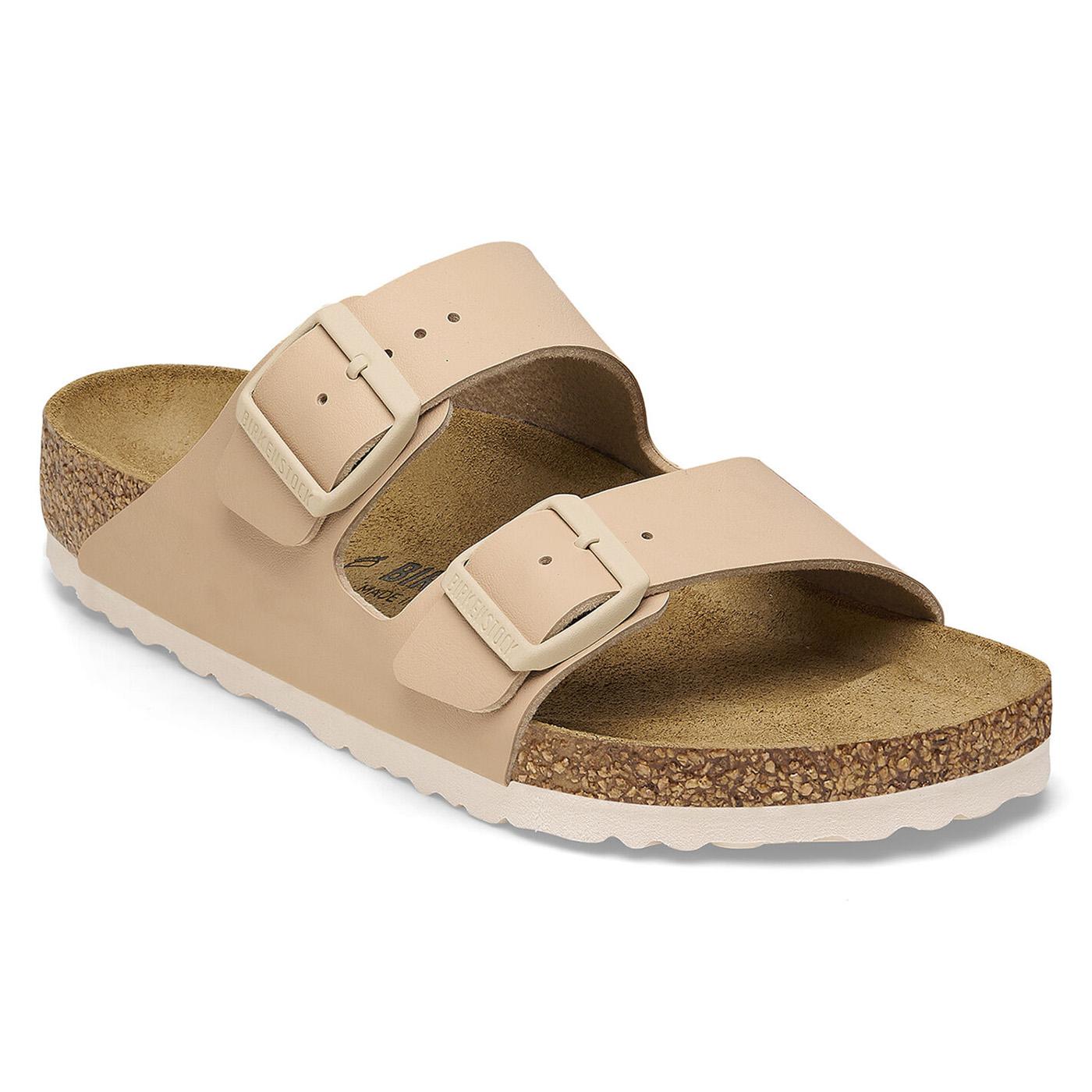 Arizona new beige, Birko Flor - Sandali Donna Beige 1027723  BIRKENSTOCK 