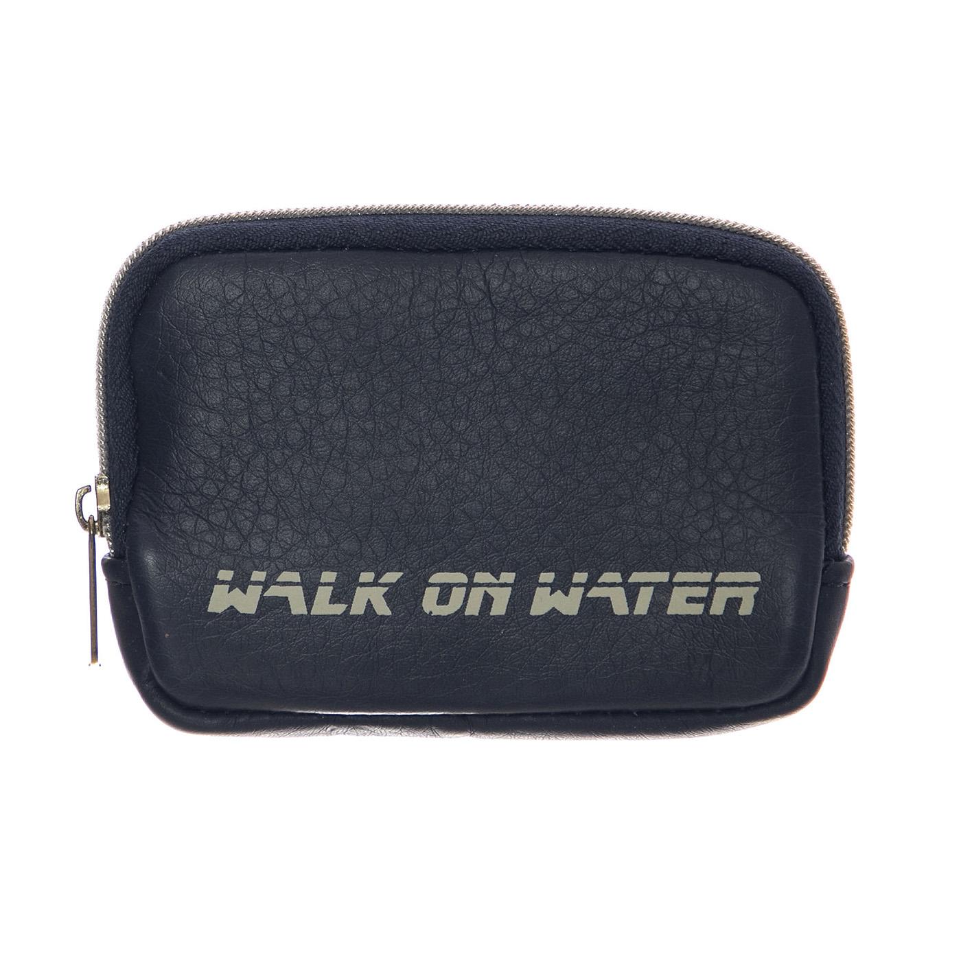 Boarding Wallet Vertical Dark Blue - Portafogli Blu TEX-03206095  WALK ON WATER 