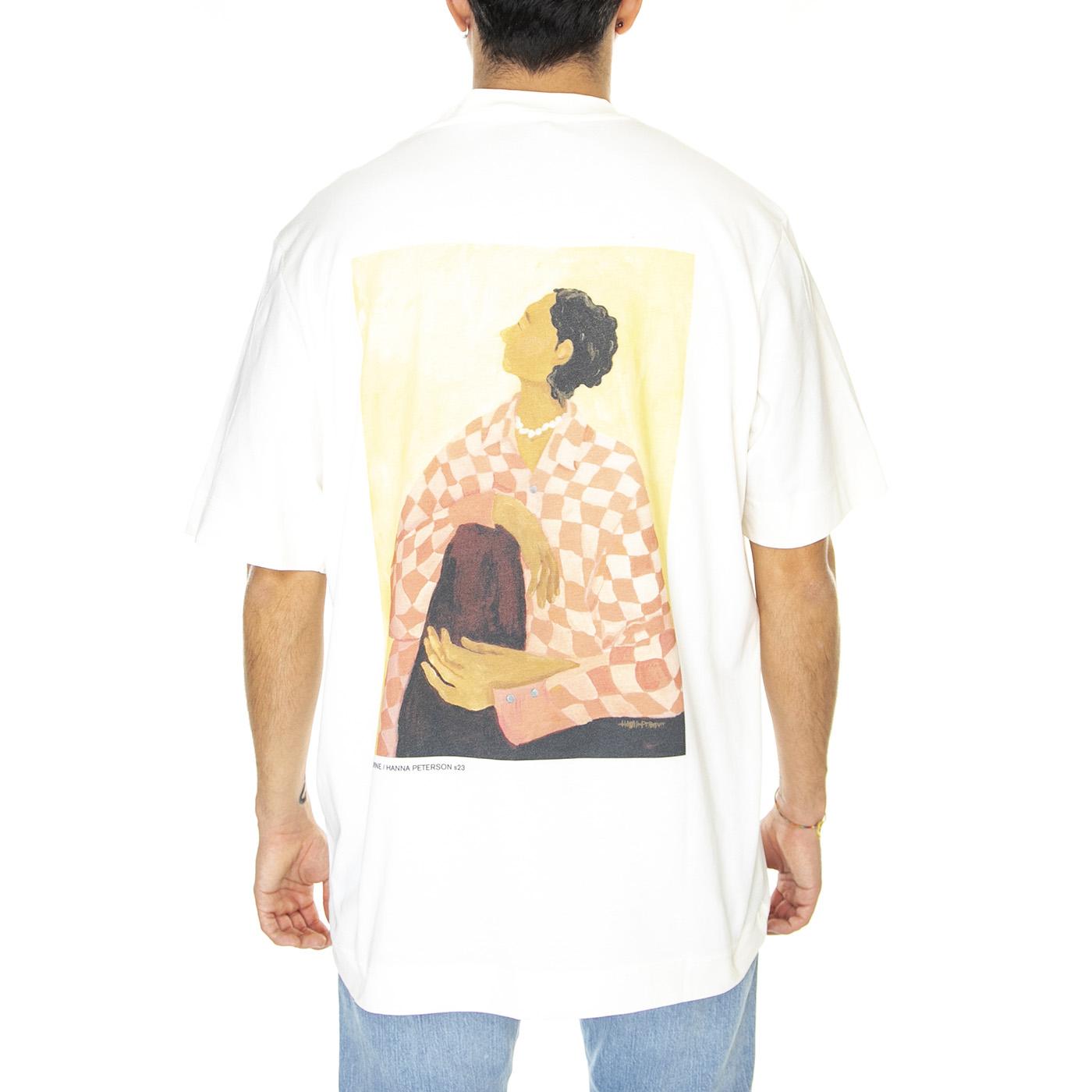 Ardy Offwhite - Maglietta Girocollo Uomo Bianca 330944-101  ELVINE 