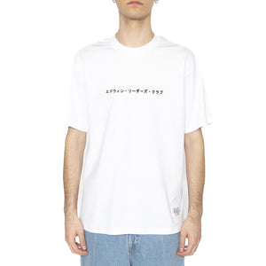 Uniform TS White - Maglietta Girocollo Uomo Bianca I035029.02.67.-02.67  EDWIN 