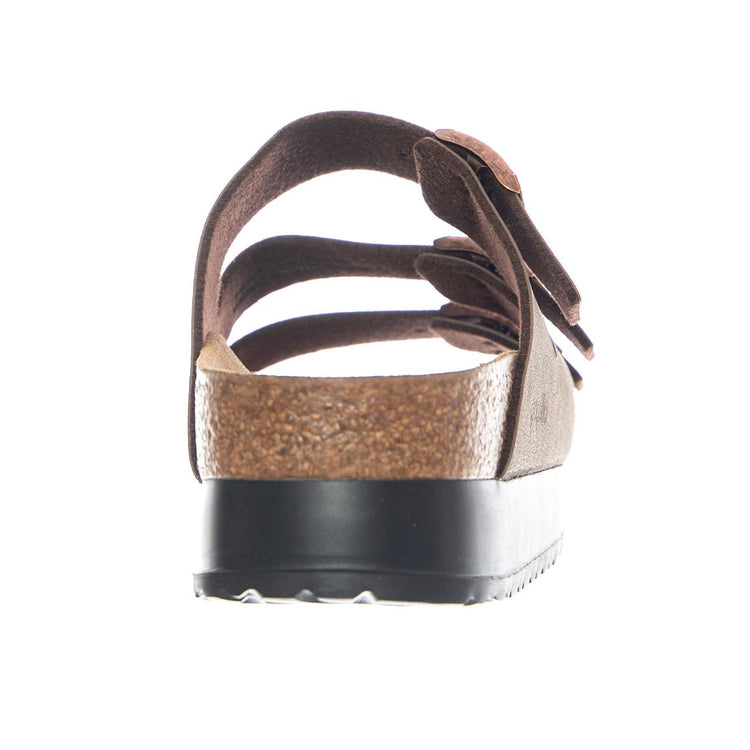 Florida III Platform Vegan Birkibuc Narrow Fit Mocca - Sandali Donna Marroni 1029741 MCA BIRKENSTOCK 