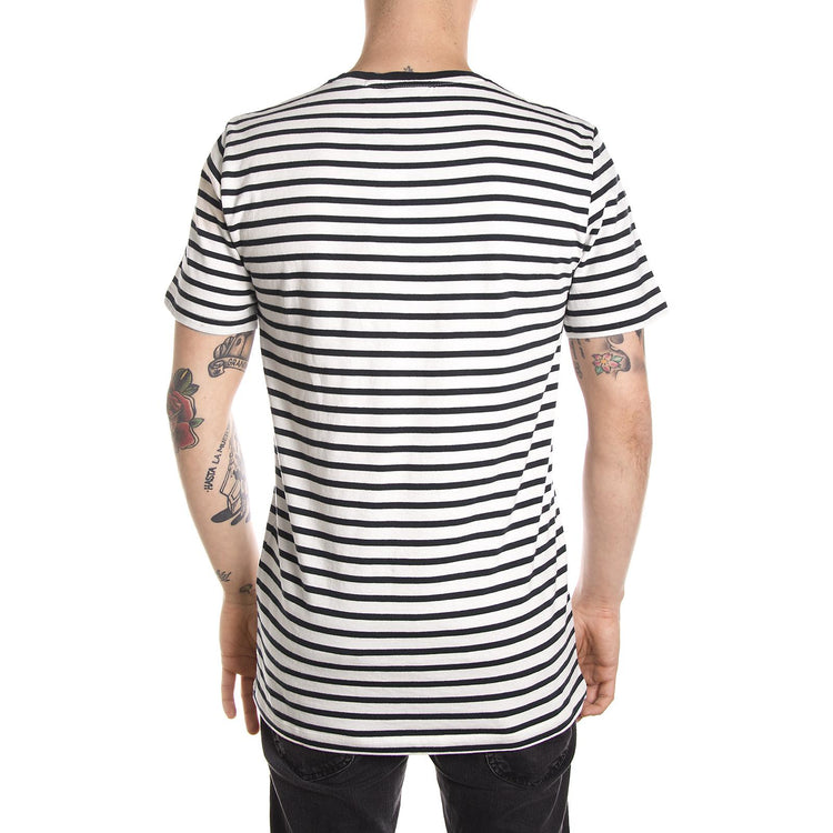 GIL TEE BLACK LINE DARK NAVY 143140231-689  MINIMUM 