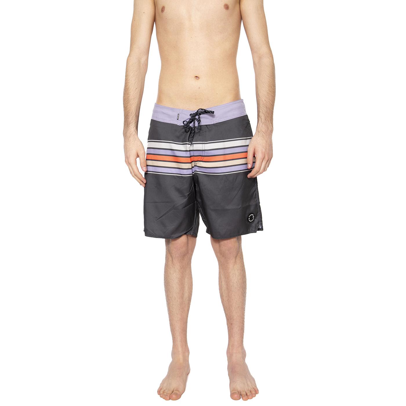 Kalford Deep Grey - Costume da Bagno Uomo Multicolore 2710821-899  PROTEST 