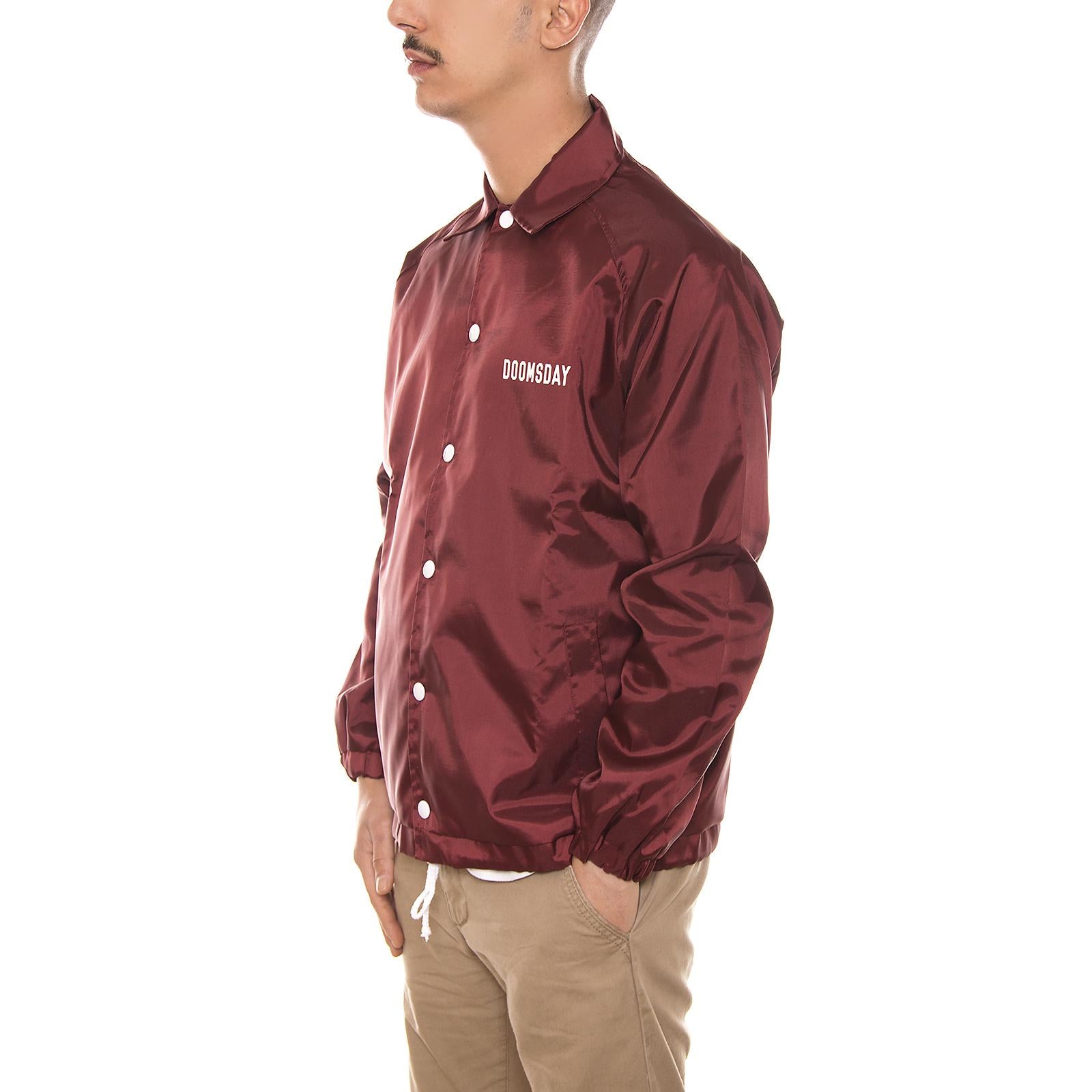 NO MERCY WINDBREAKER BURGUNDY 80829_4  DOOMSDAY 