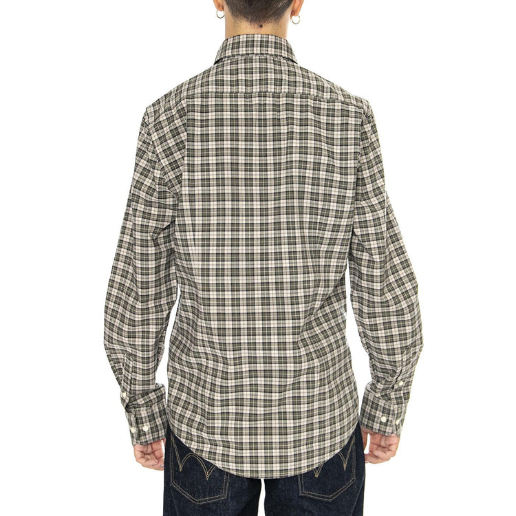 Lomomd Tailored Shirt Forest Mist - Camicia Uomo Multicolore MSH5023-TN16  BARBOUR 