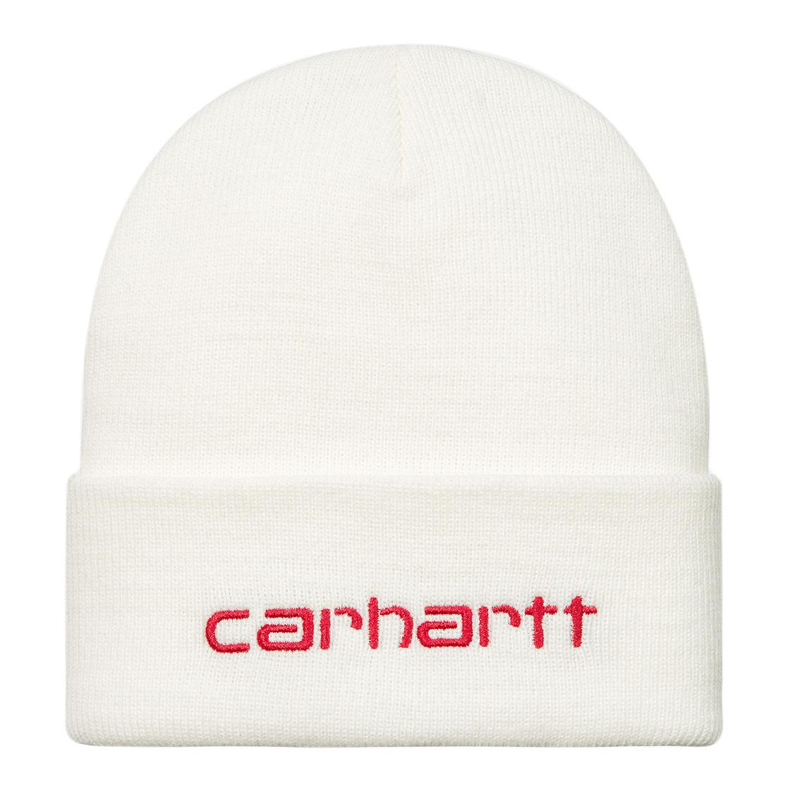 Script Beanie Wax / Rocket - Cappellino a Cuffia Bianco I030884-0WKXX  CARHARTT WIP 