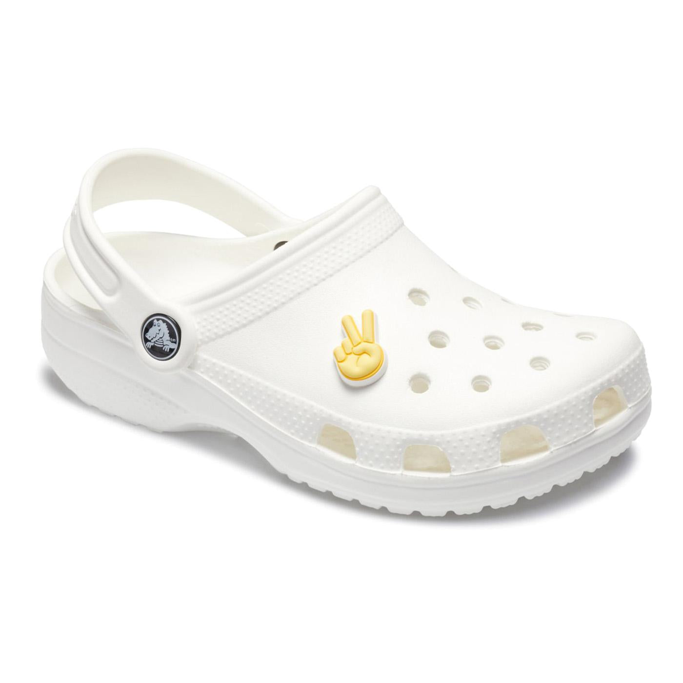 Peace Hand Sign - Charm per Calzature Crocs Giallo CR.1225-JIB  CROCS 