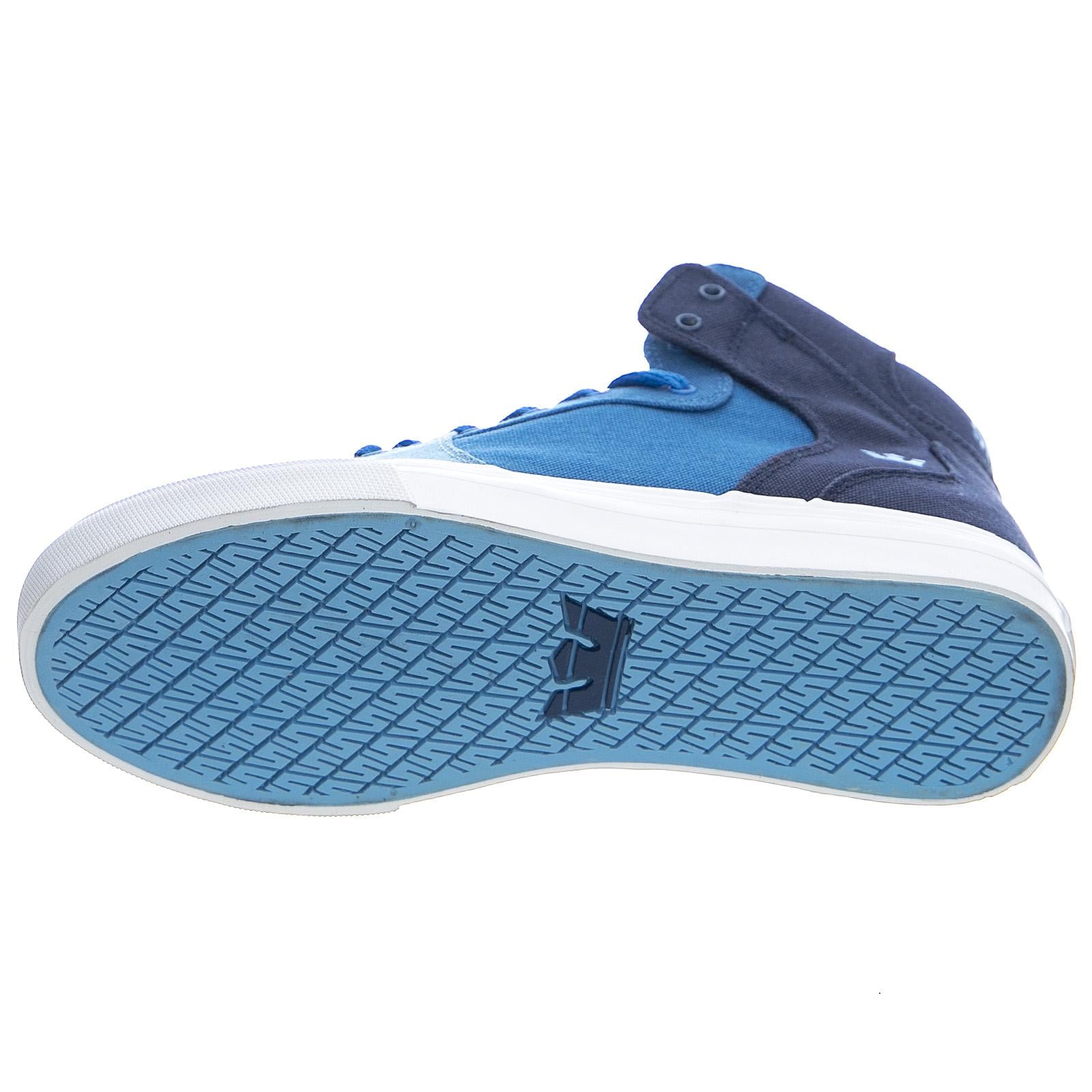 Kids Vaider Cornestone 430 Sneakers - Blue Gradient / White - Scarpe Profilo Alto Bambino Blu 58200-430-M-430  SUPRA 