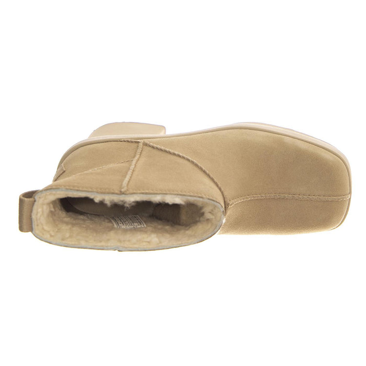 W New Heights Platform Mini Mustard Seed - Scarpe Donna Beige UGSNHPLMMDSD1157910W  UGG 