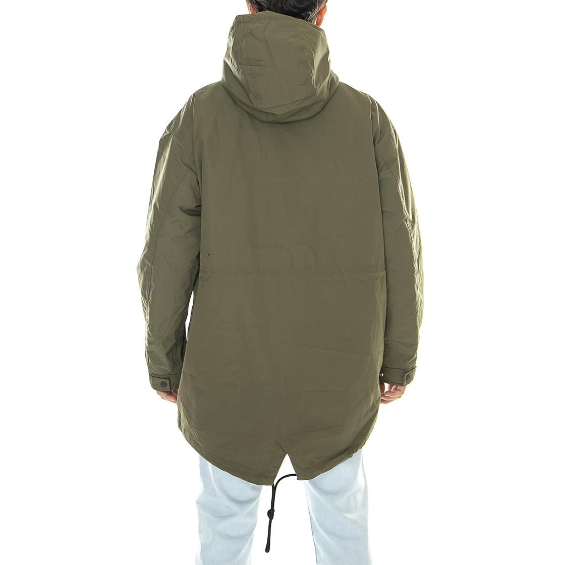 Glacier View Parka Military Green - Giacca Invernale con Cappuccio Uomo Verde DK0A4XZ2MGR1  DICKIES 