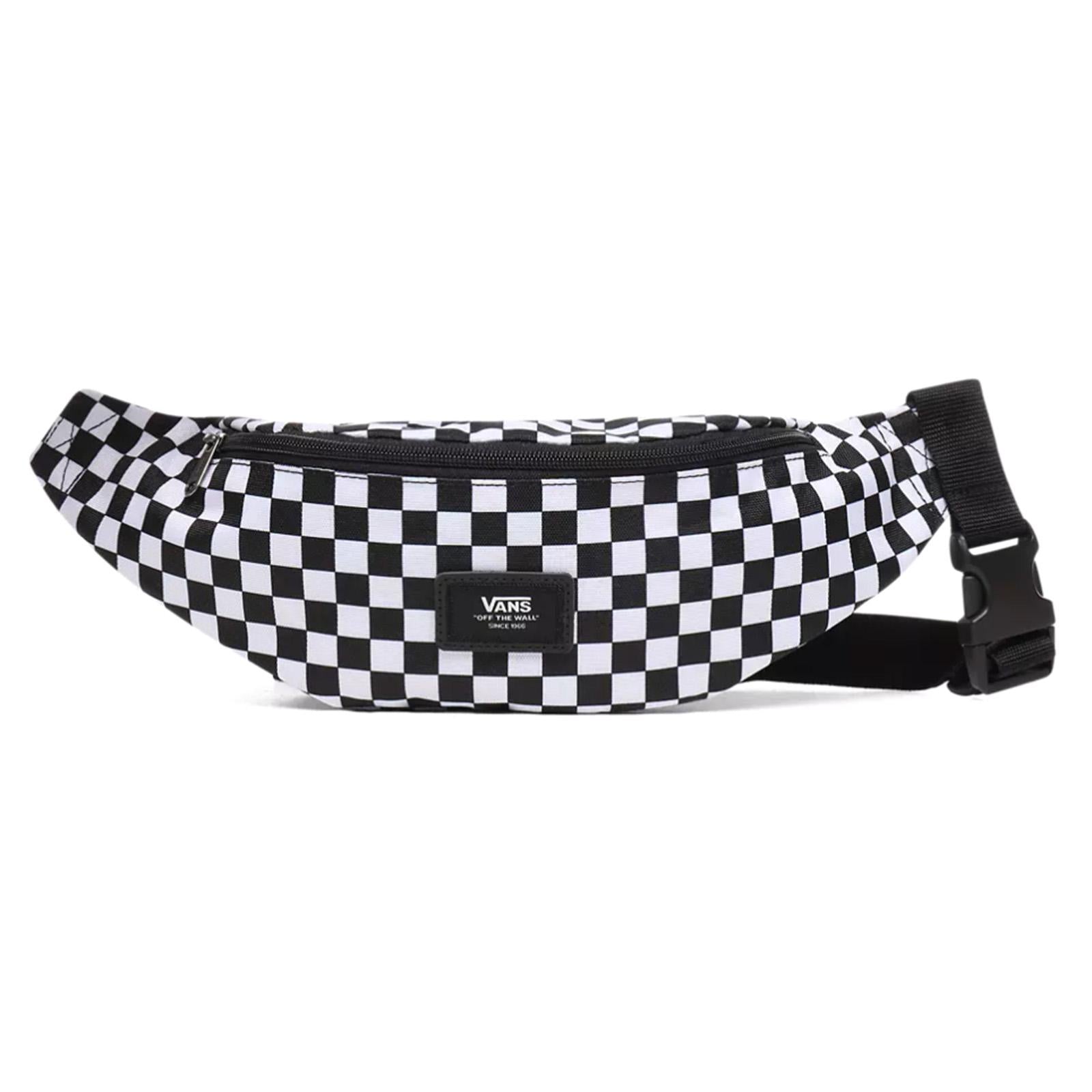 Checkeboard Logo White / Black Waist Bag  ONE SIZE VN0A45GXHU01  VANS 