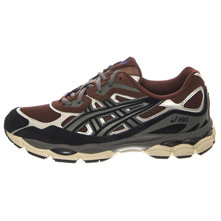 Gel-NYC Reddish Brwon / Black - Scarpe Stringate Profilo Basso Uomo Multicolore 1203A383-200  ASICS 