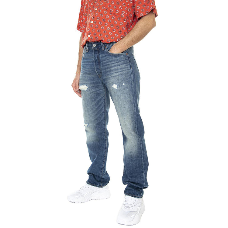 501 Levi's Original 1978 Richie Dx Med Indigo Worn In - Pantaloni Denim Jeans Uomo Blu 00501-3383  LEVIS 