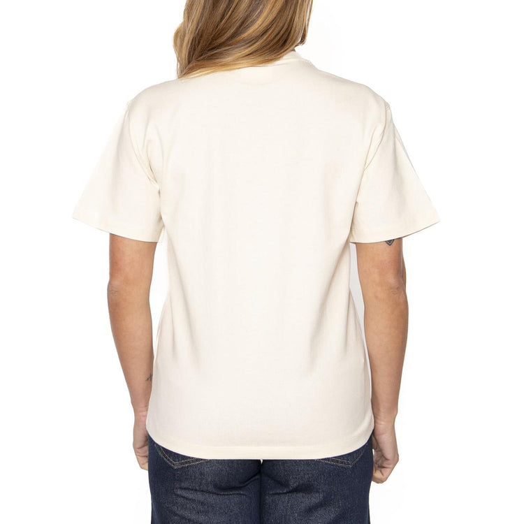 W' S/S Ingo T-Shirt Undyed - Maglietta Girocollo Donna Beige I034648.32MXX  CARHARTT WIP 
