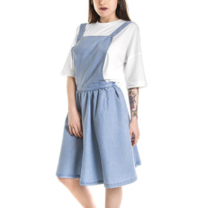 INGER SHORT DRESS JEANS LIGHT BLUE 142820138-1001  MINIMUM 
