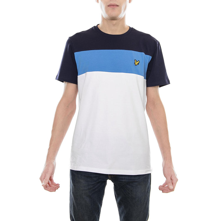Slim Fit Block Stripe T-Shirt TS828V-626  LYLE & SCOTT 