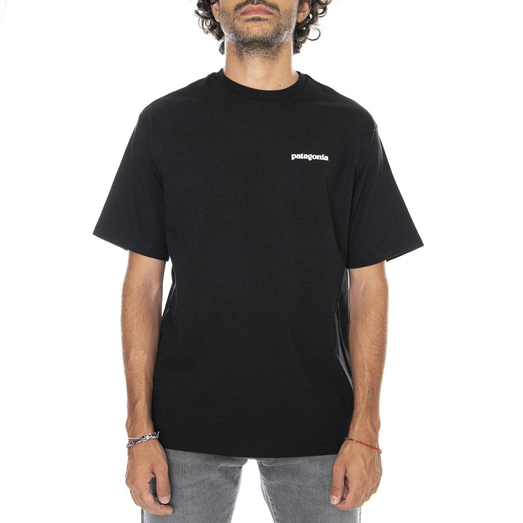 Mn P-6 Logo Respons T-Shirt - Black - Maglietta Girocollo Uomo Nera 38504-BLK  PATAGONIA 