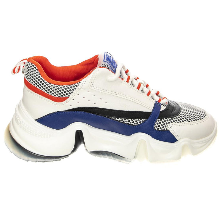 City Soul Org / Cobalt - Scarpe Stringate Profilo Basso Donna Multicolore SMPCITY SOUL-ORGCOB  STEVE MADDEN 