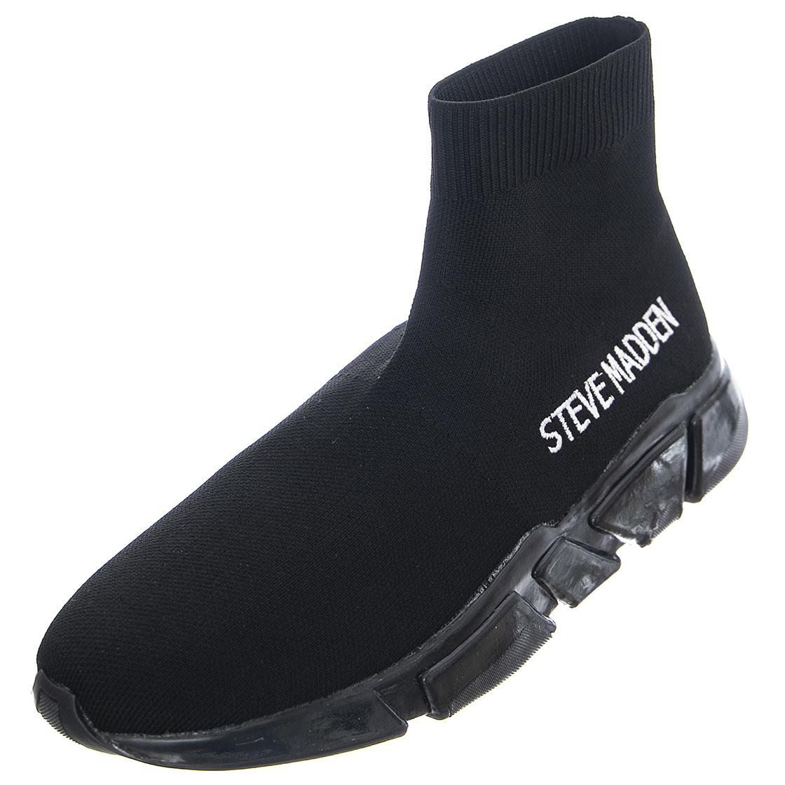 Gametime 2 - Scarpe Profilo Alto Donna Nere SMPGAMETIME2-BLKBLK  STEVE MADDEN 