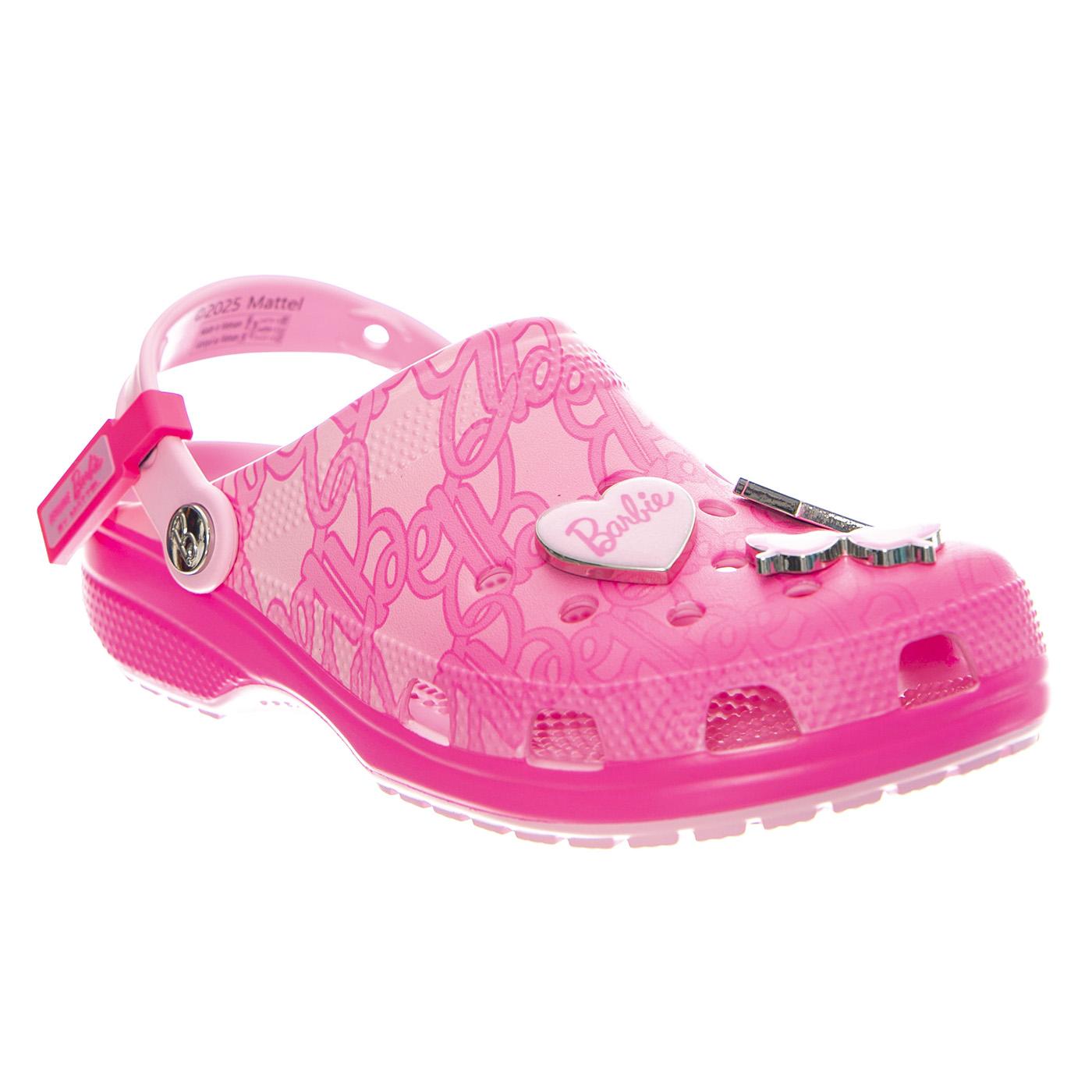 Mattel Pink Barbie Cls Clog W Multicolor - Sandali Donna Multicolore CR.211405 MLT CROCS 