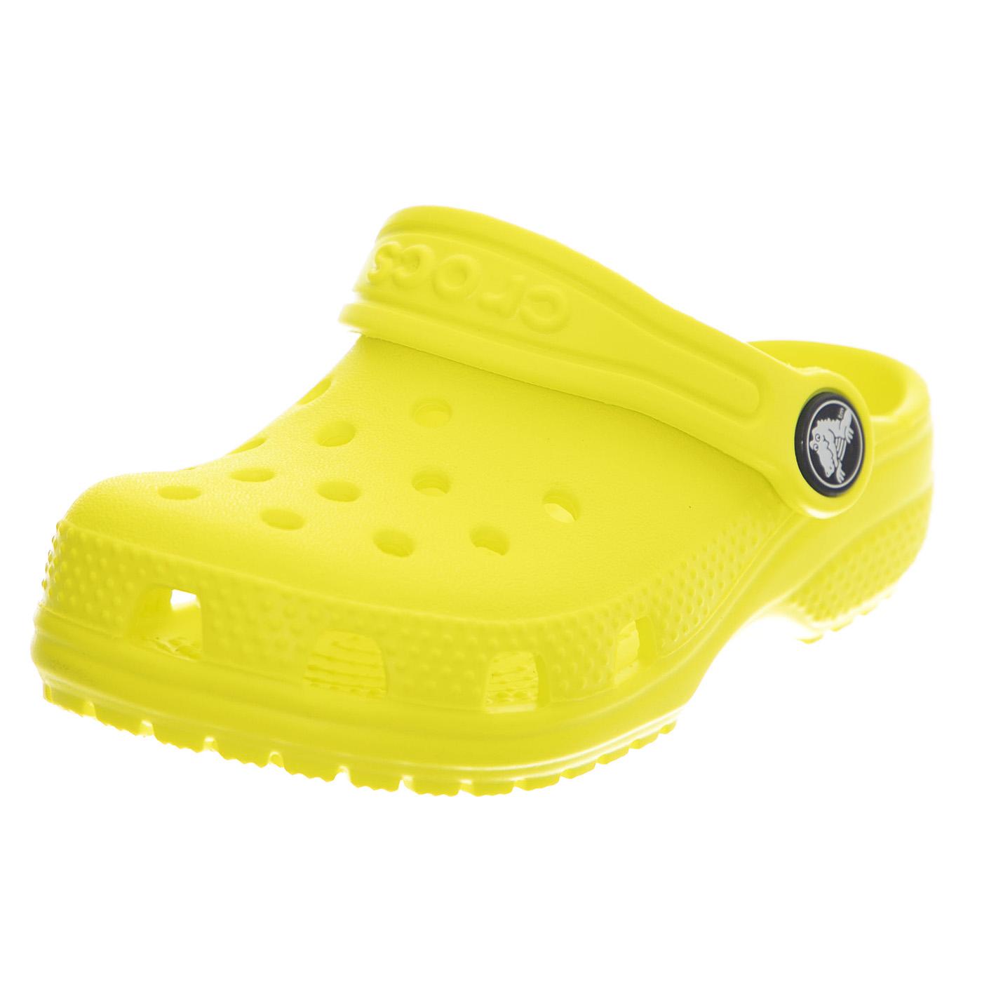 Classic Clog Toddlers Acidity - Sandali Bambini Gialli 304891_1  CROCS 